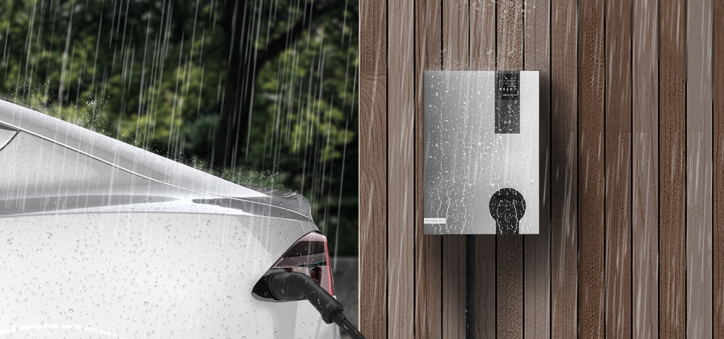 Raedian NEO —  silber / 22 kW / 5 m Kabel 