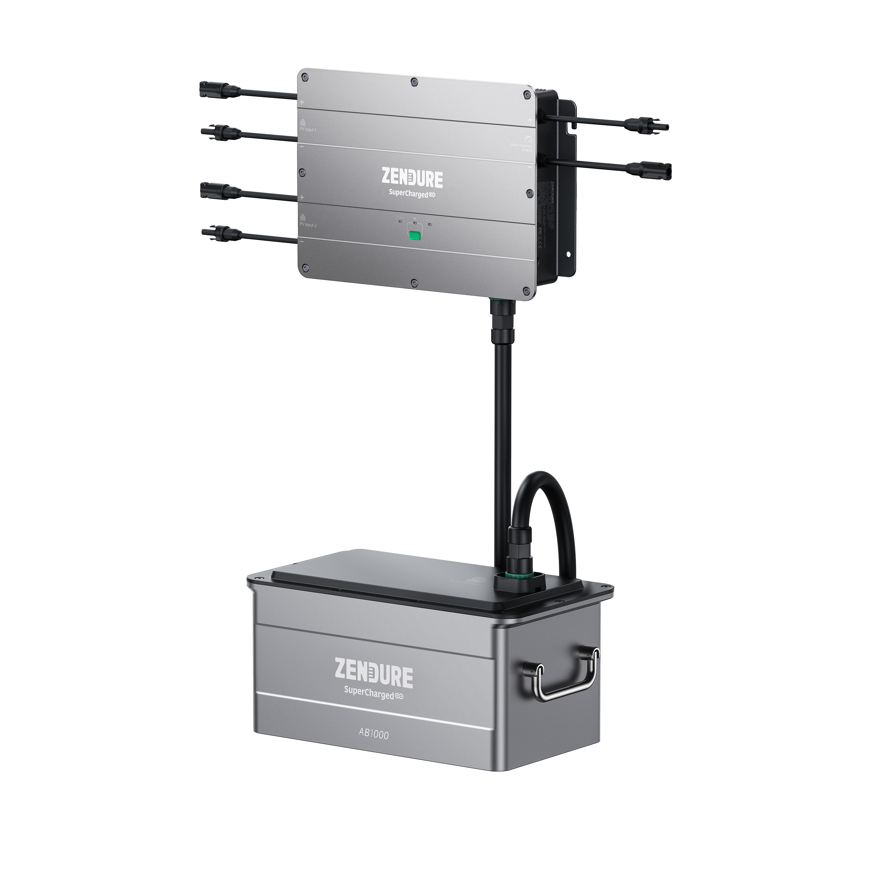 Zendure SolarFlow Set inkl. PV Hub 1200 — AB1000 Set 960 Wh (1 x AB1000)