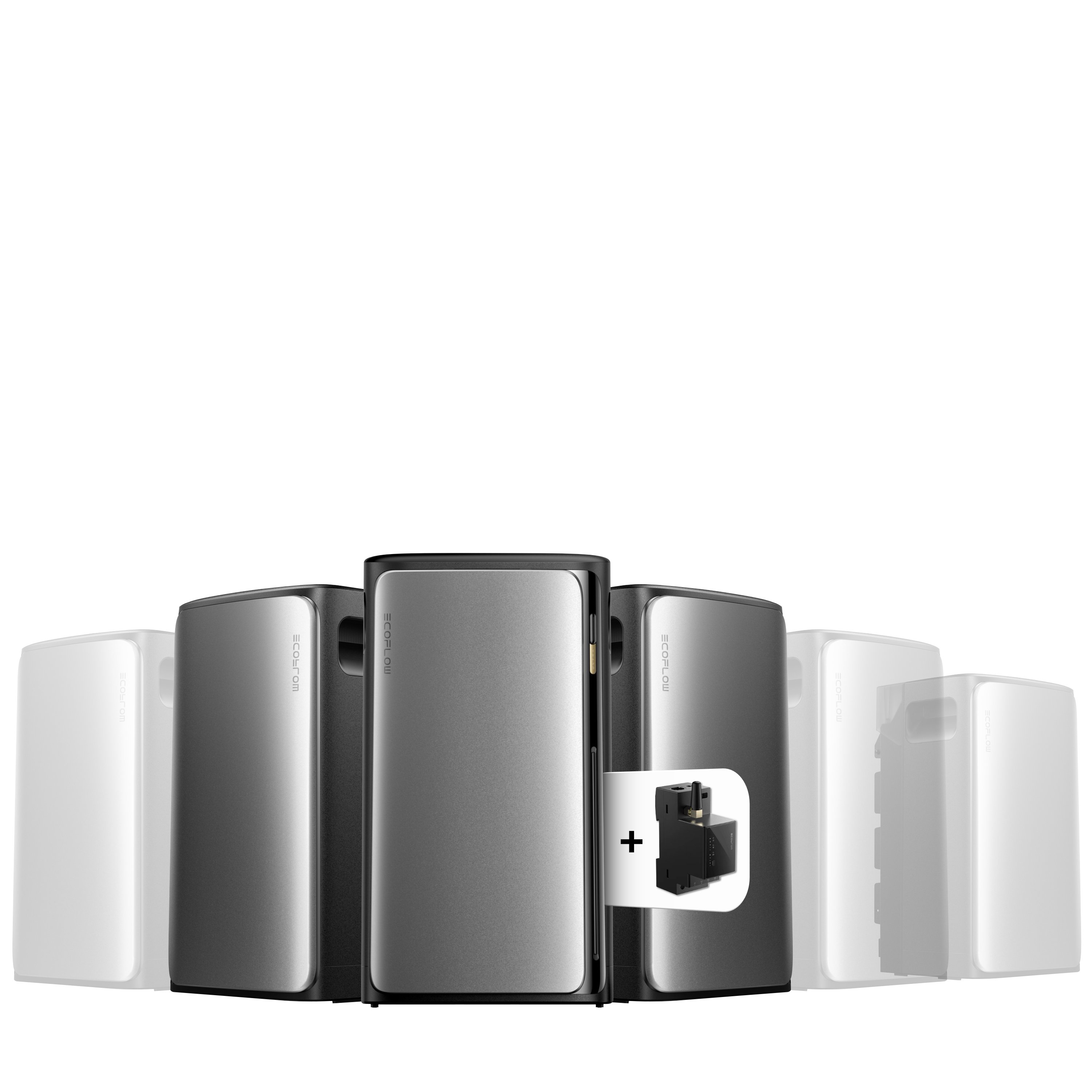 EcoFlow Stream Balkonkraftwerk Set — Stream Ultra / 5,76 kWh / mit EcoFlow Smart Meter