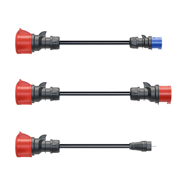 go-e Charger Adapterset — Gemini flex 22 kW (3-teilig) go-e Charger Adapterset — Gemini flex 22 kW (3-teilig)