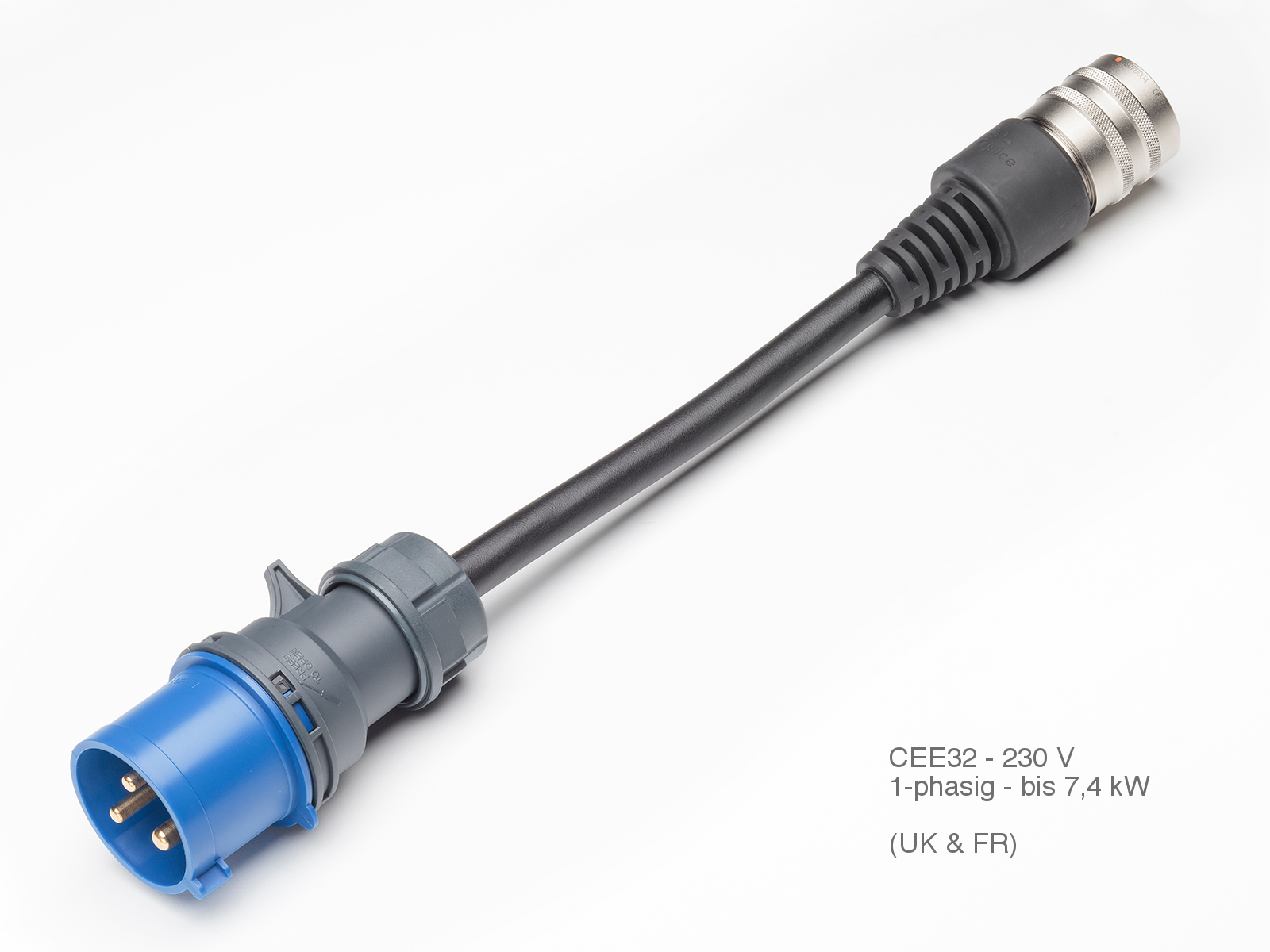 Adapterset für JUICE BOOSTER 2 — ohne Adapter Typ L (IT) Adapterset für JUICE BOOSTER 2 — ohne Adapter Typ L (IT)