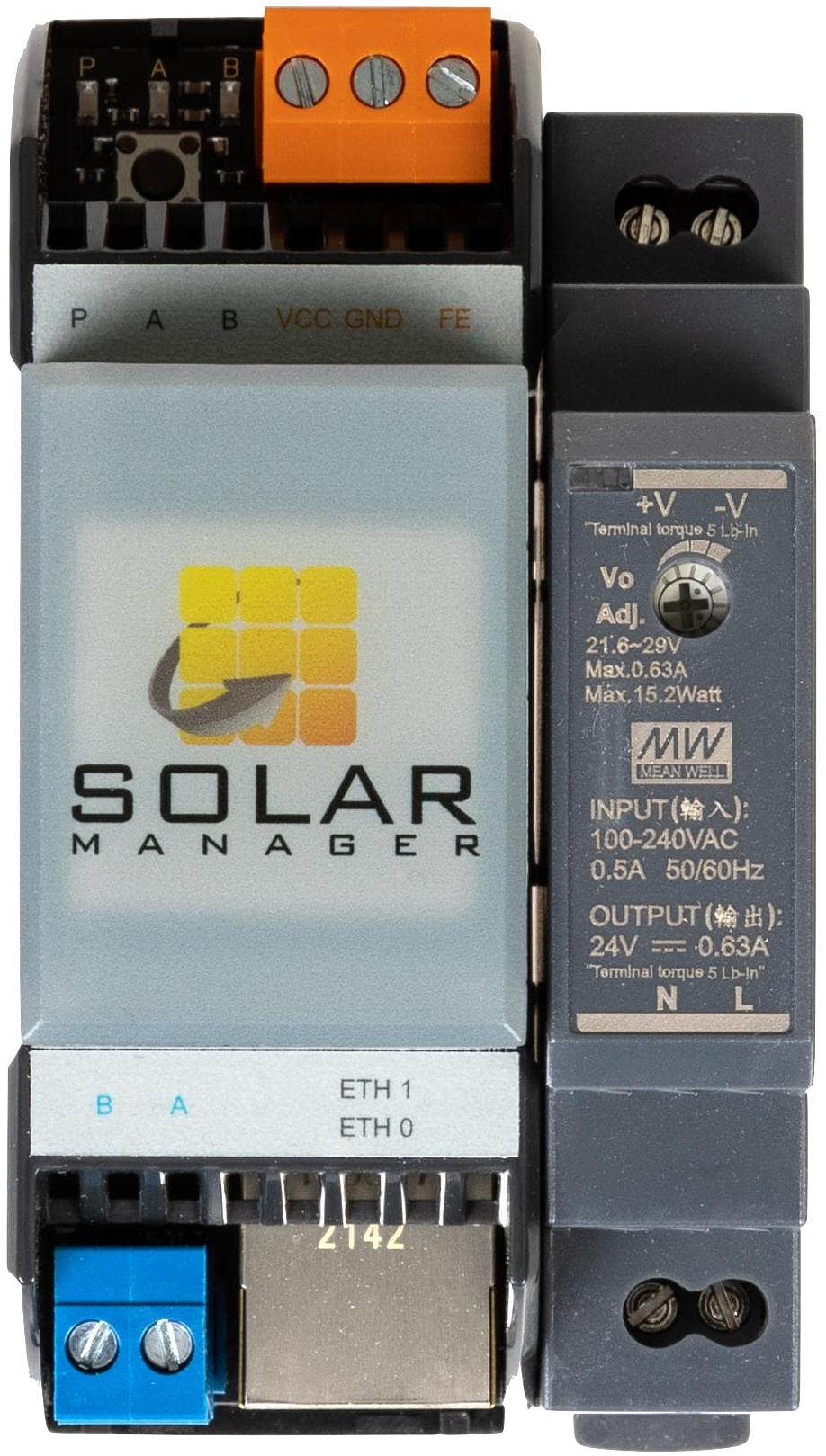 Solar Manager Connect — Hutschienenmontage - PV Überschussladen und den Eigenverbrauch optimieren