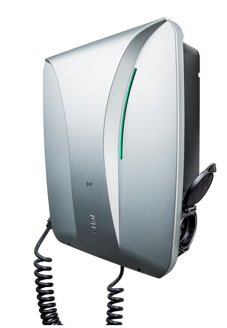 Hardy Barth eCHARGE cPH2 - 1T11 Wallbox (bis 11 kW) mit Typ 2-Ladekabel