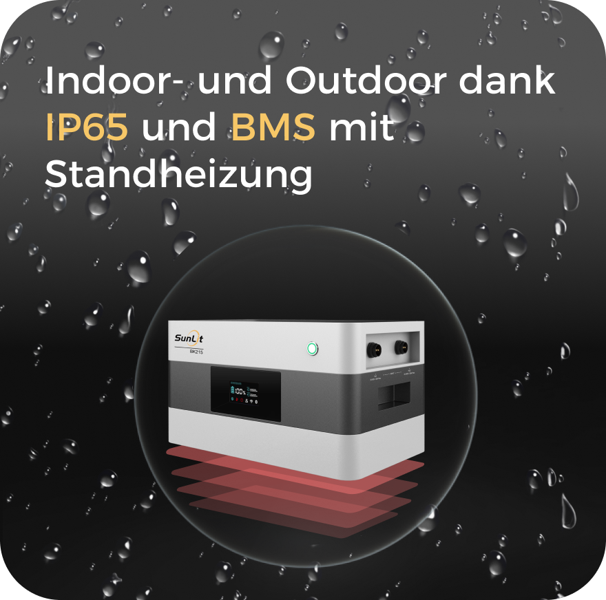 Sunlit DUO Kombiangebot — SunLit Speicher 4,3 kWh (1 x BK215 + 1 x B215)