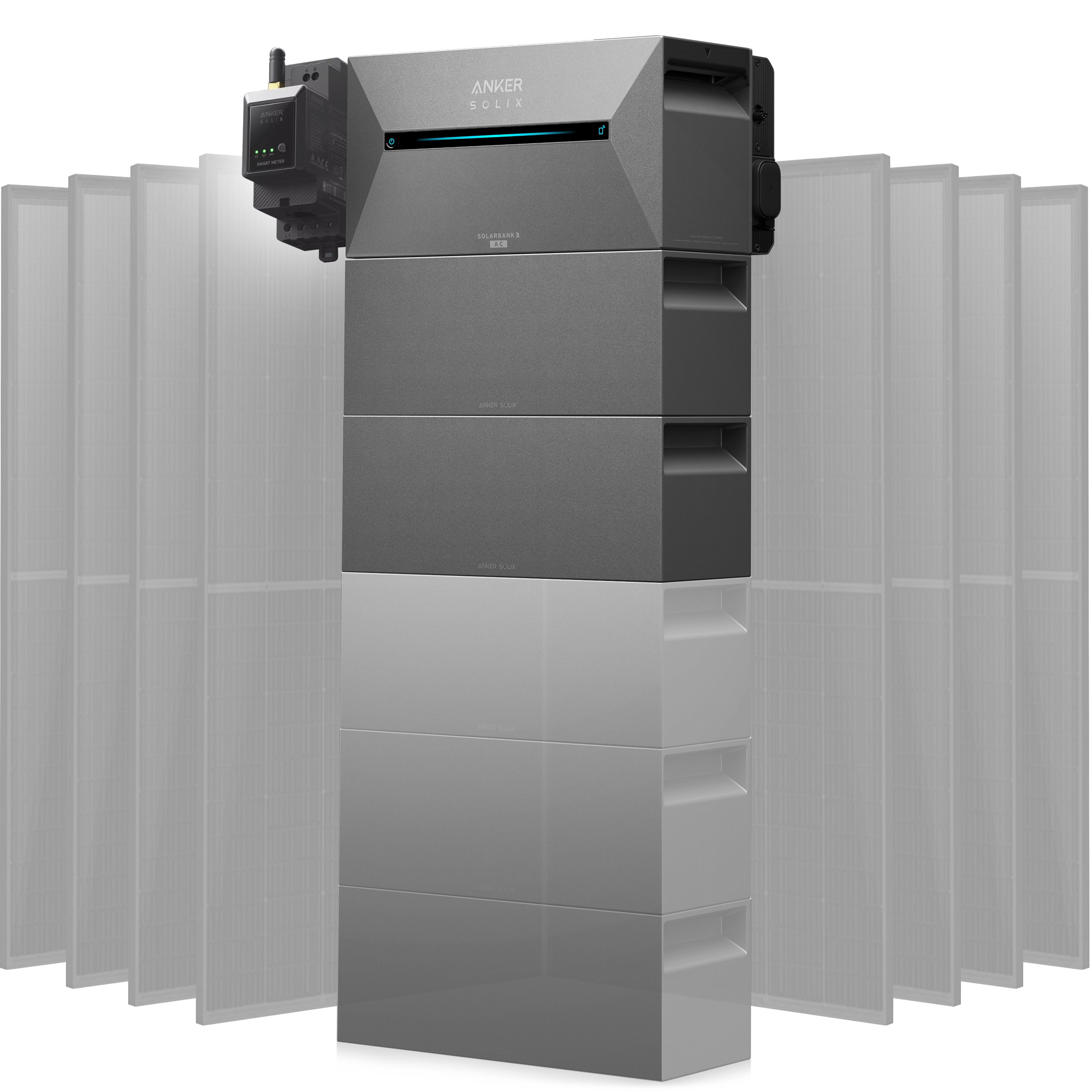 Anker Solix Solarbank 3 Pro Set — 8,1 kWh / mit Anker Smart Meter