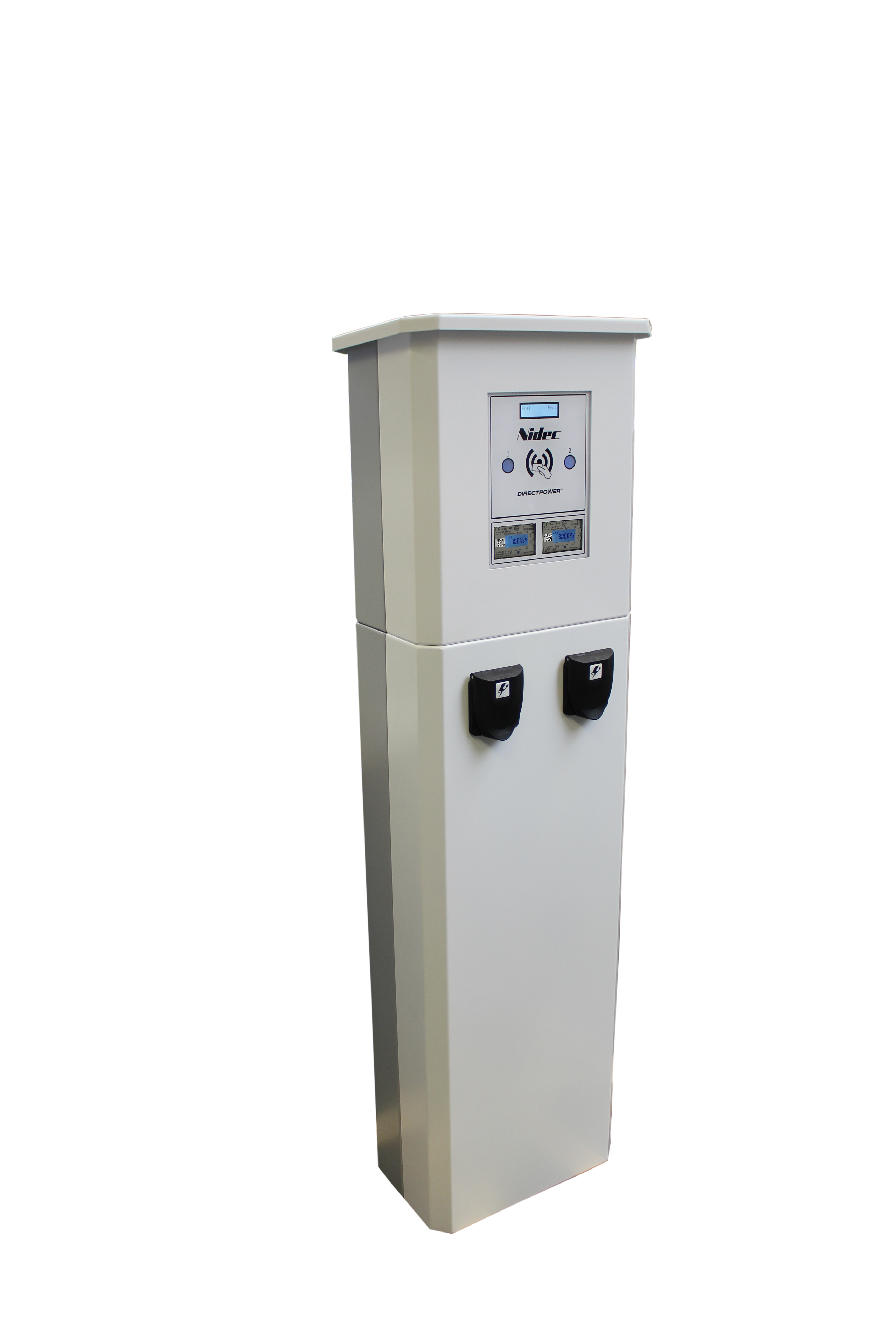 Nidec AC Easy Charger Business — 2 x 22kW eichrechtskonform