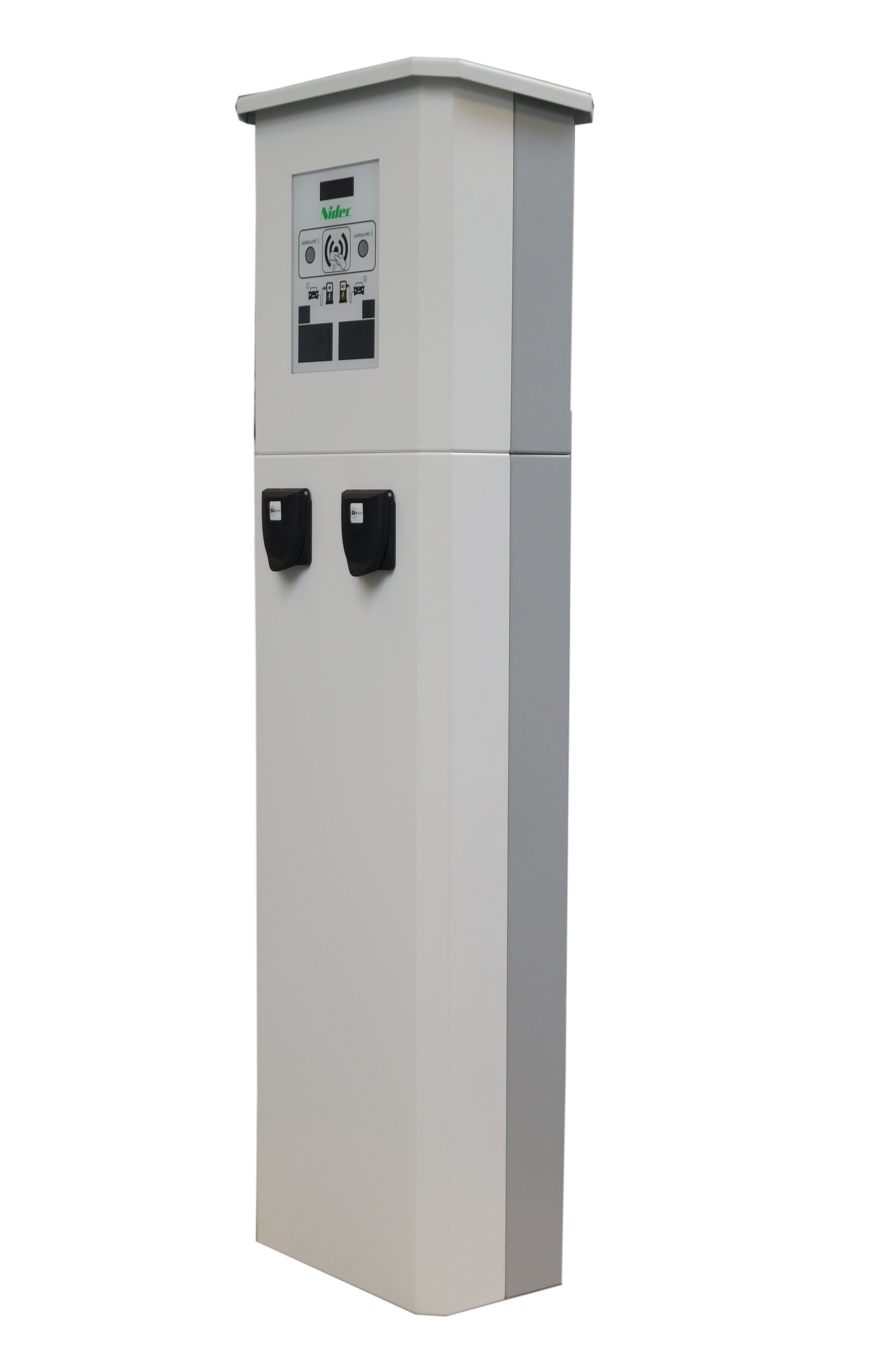 Nidec AC Easy Charger Business — 2 x 22kW eichrechtskonform