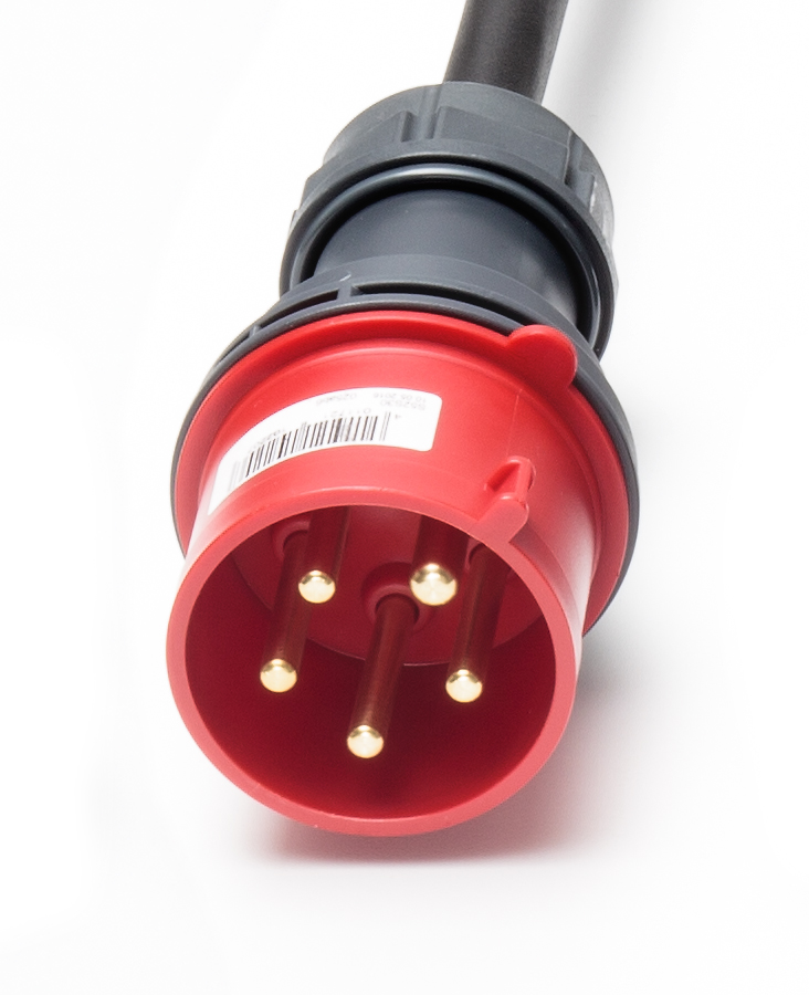 Juice Booster 2 - Adapter — auf 32 A CEE32 Industriesteckdose - 22 kW