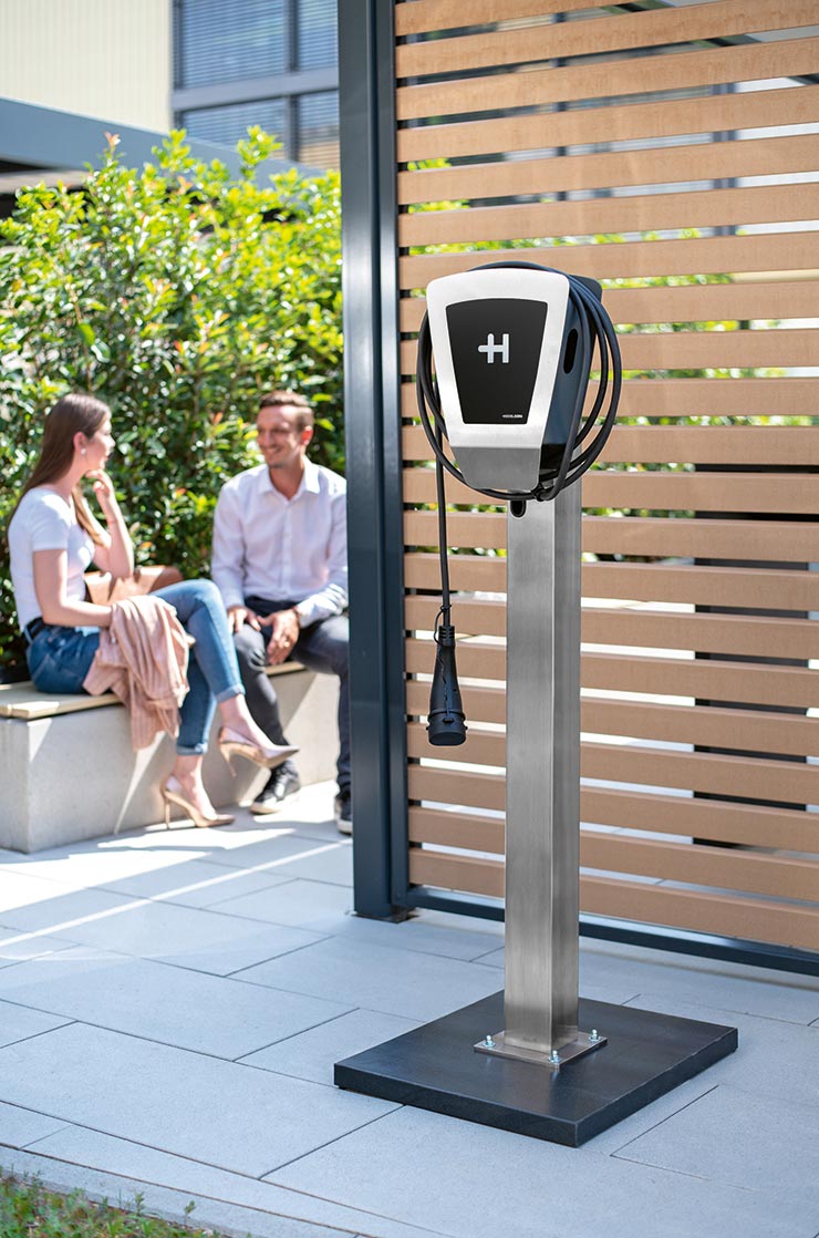 Edelstahlstele Heidelberg Wallbox Home Eco Store + Charge GmbH