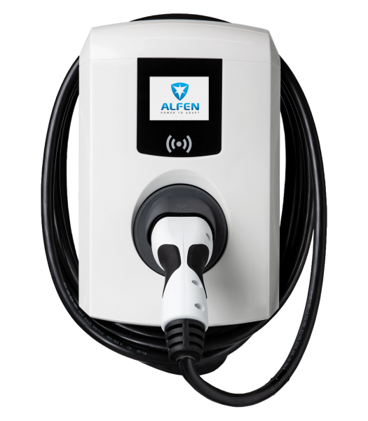 Eve Single Pro-line 11 kW — Typ 2 Kabel fest installiert
