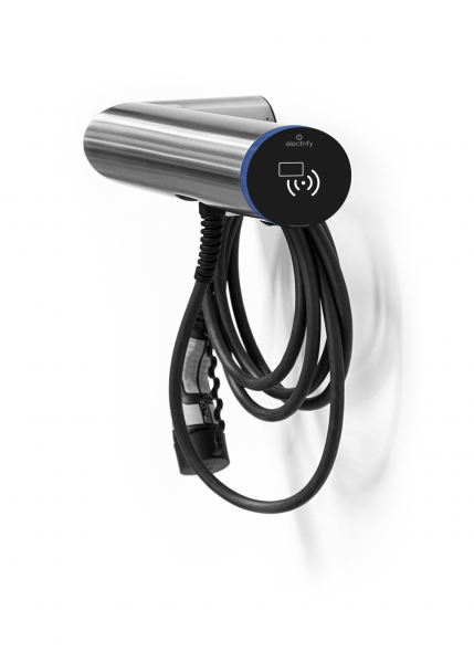 hesotec eBox wr30 Base Wallbox — bis 11 kW, mit Typ 2-Ladekabel